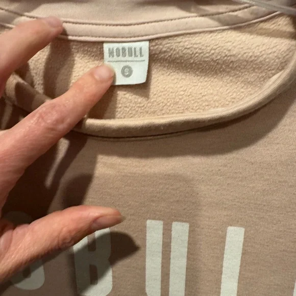 NOBULL Light Pink Crewneck Sweatshirt - Picture 2 of 2